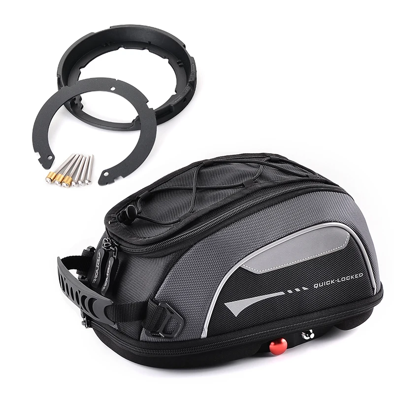 For KOVE 321R 321RR 400RR 250RR Adventure Moto Tank Bag Racing Travel Luggage Rotation Locked Anti Theft Fuel Carrie Top Case