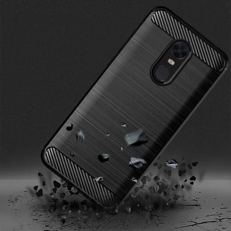 FERISING Fall Für Redmi 5 Plus Fall Xiaomi Redmi 5Plus Fällen TPU Stoßstange Carbon Abdeckung für Redmi gehen A1 A2 Plus A3 Fall Coque Capas
