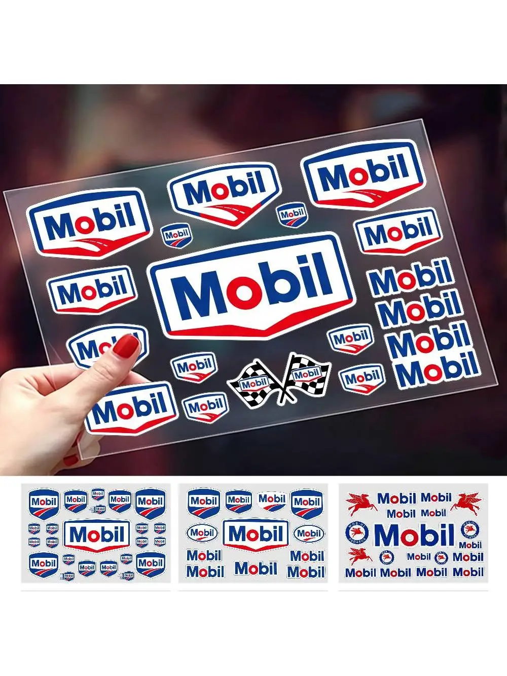 AliExpress Mobil FOR MOBIL Universal Multi-Purpose Reflective Waterproof Stickers Scratch Conceal For Auto Bike Helmet Mug Fridge Decoration