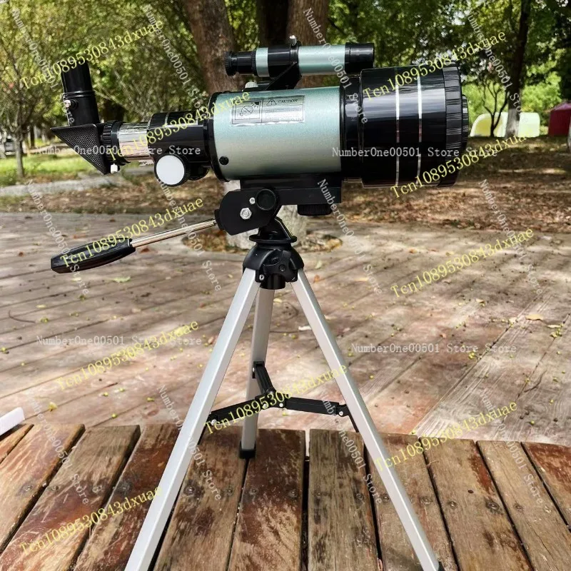 F30070M Outdoor High magnification Focusing Astronomical Telescope with Star Finder for Children's Lunar Observation