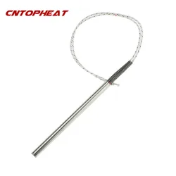 8mm Tube Diameter Electric Heating Element Rod Heater Resistance Tubular Cartridge Heater 220V 100W/150W/250W/300W