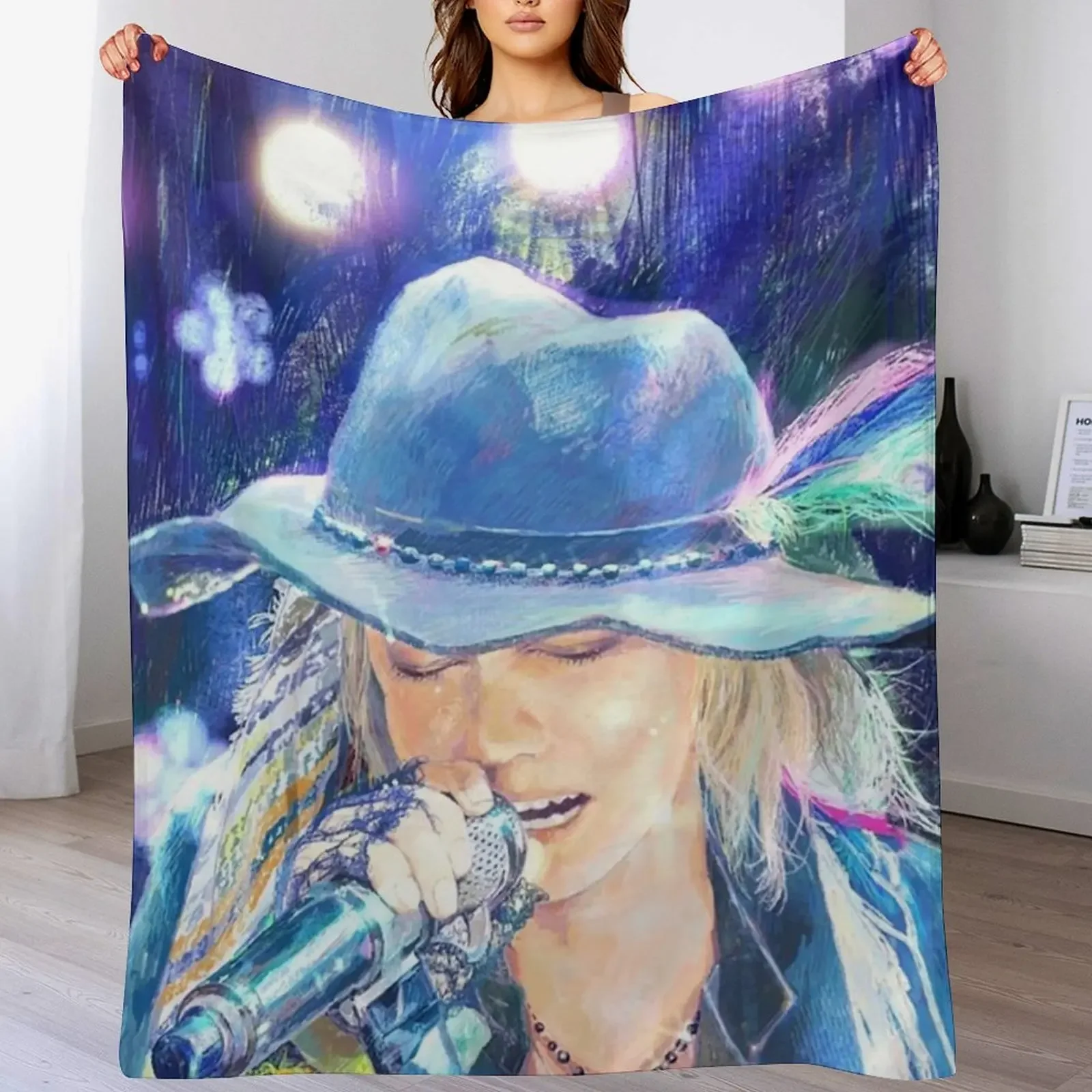 

hitomi no jyunin Throw Blanket Beautifuls Camping For Sofa Thin Sofas Blankets