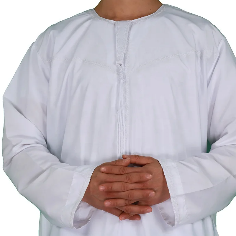 Long Caftan Robe for Men, Arab Clothing, Islam Abaya, Muslim Clothes, Kaftan, Pakistan, Saudi Arabia, Roupas Masculinas