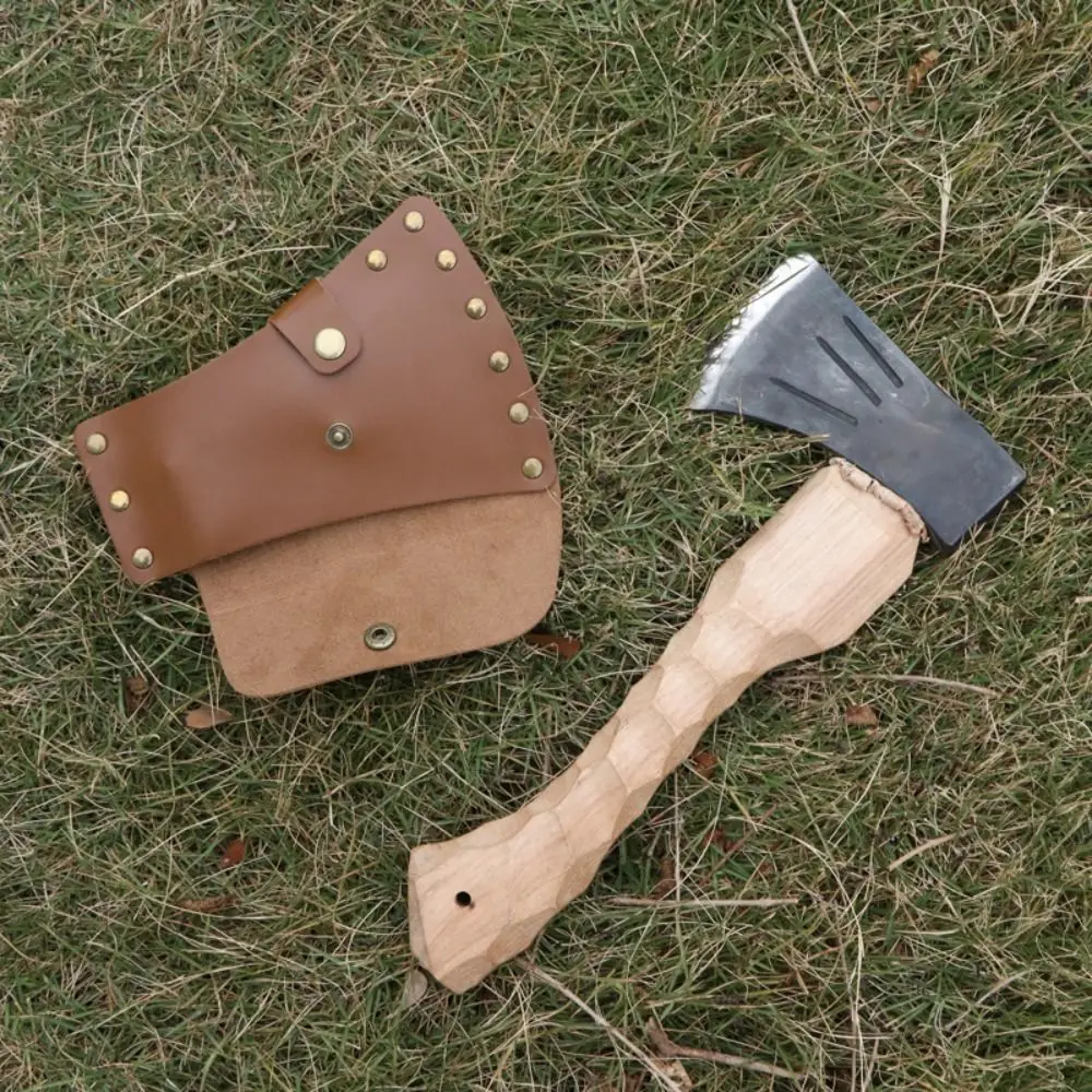 New PU Leather Axe Holster Case Protection Storage Axe Head Protector Camping Cover Axe Head Sheath