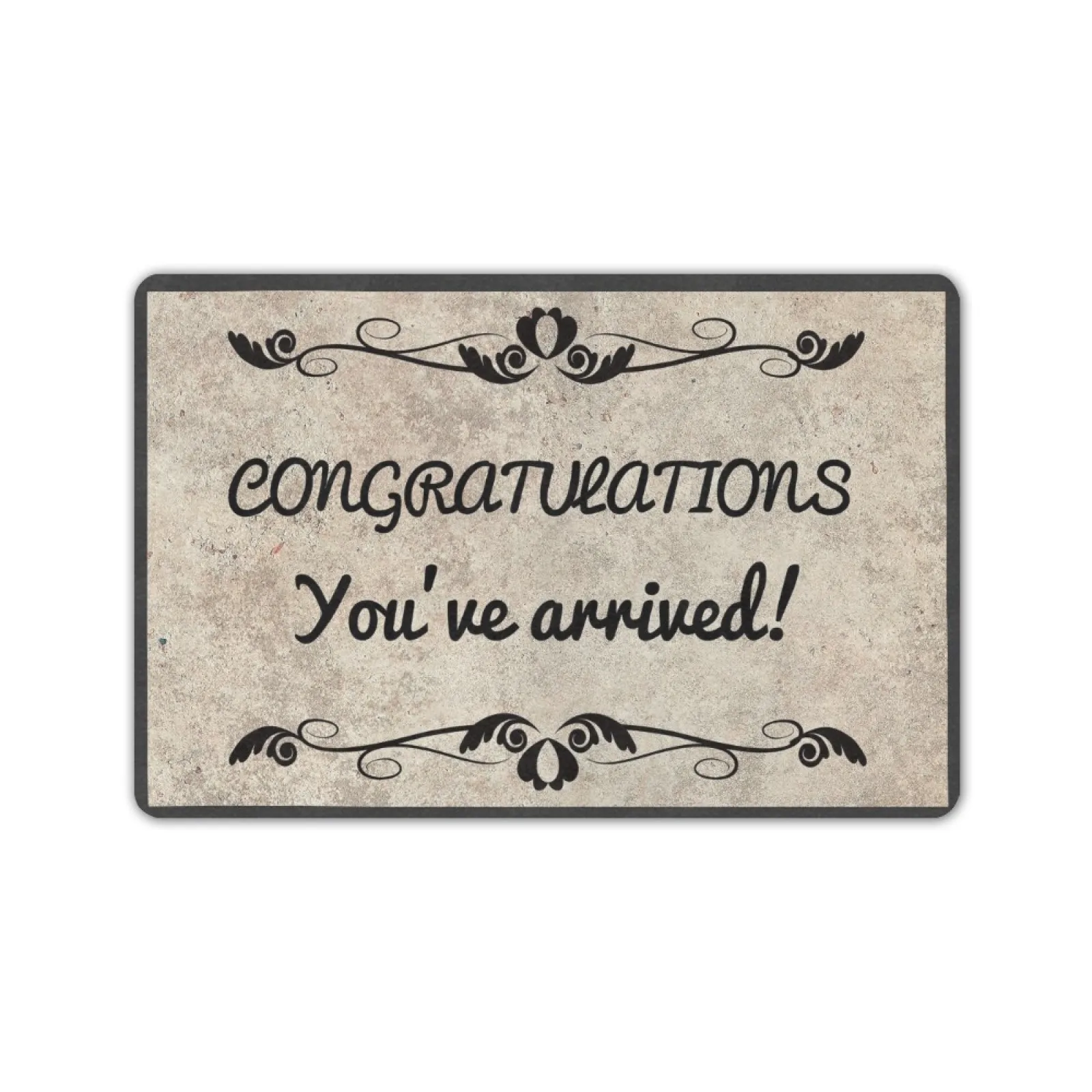 

You're Arrived Doormat Entrance House Door Mat Rug Carpets Room Decor Decoration Home Kitchen Carpet Bath Mat