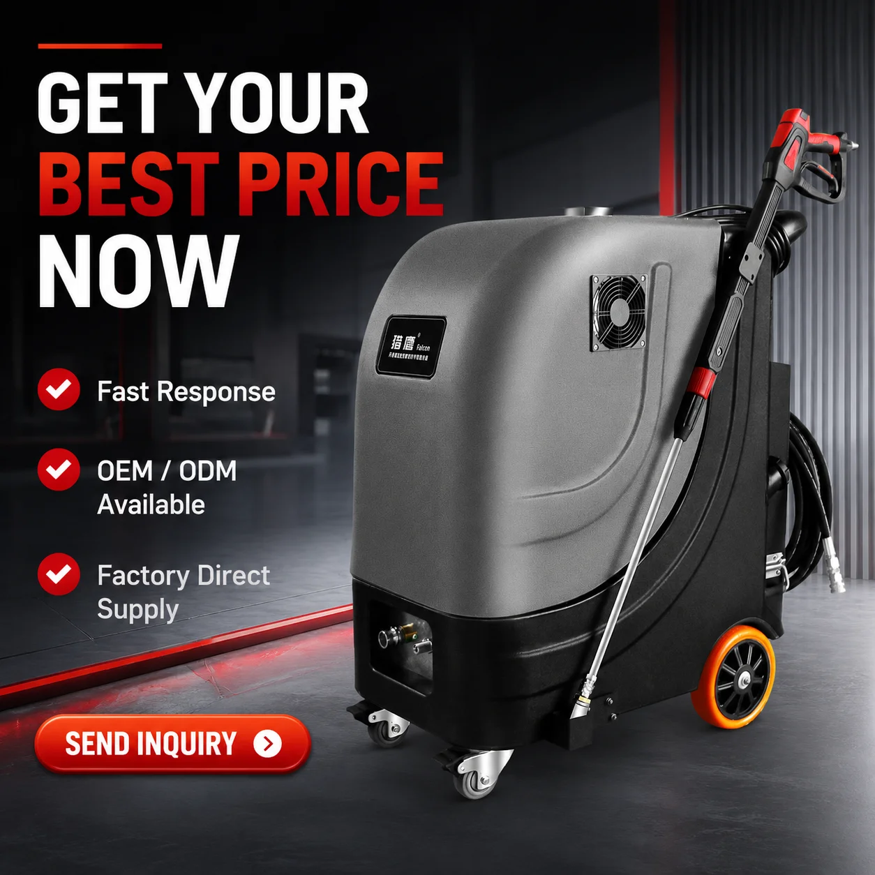 Factory High Quality Portable Electric High Pressure Washer Household Garden Car Cleaning Machine