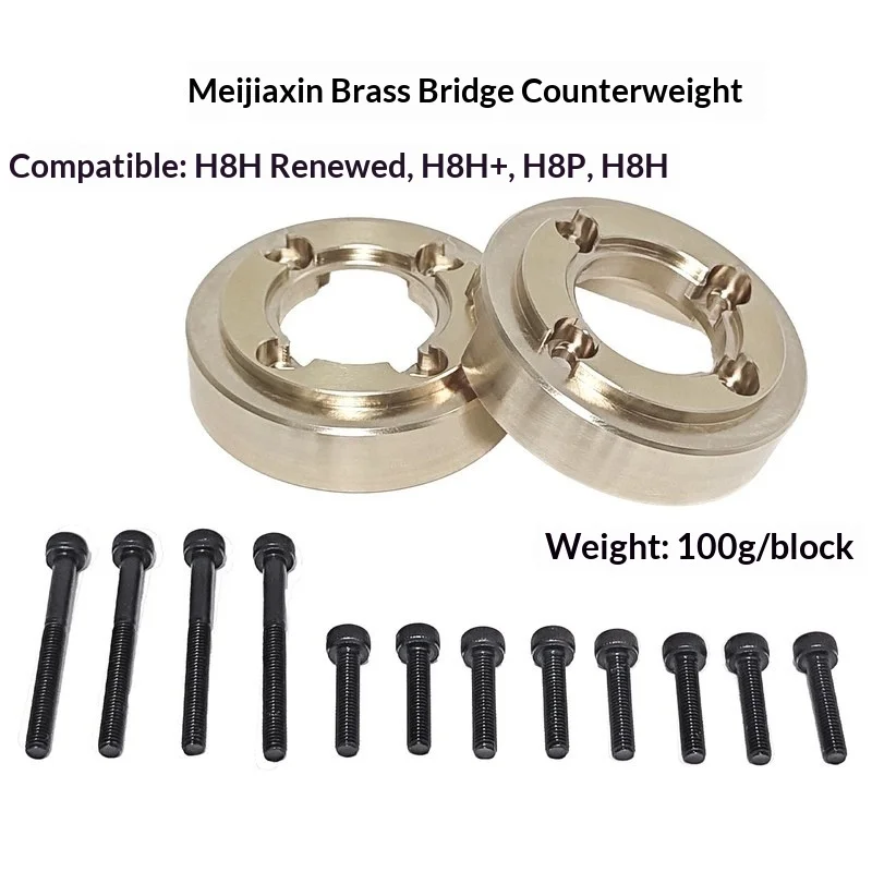 Mjx Rc Mjxh8p H8h Revamped Version, H8p, H8hpro+ Metal Bridge Version Upgraded With Brass Counterweight, Chassis Armor