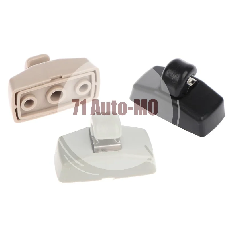 2Pcs Auto Sun Visor Clip Car Accessory Hook Bracket Holder Easy Install Universal for Vehicle Sunshade Storage《2Pcs Car Sun Vis