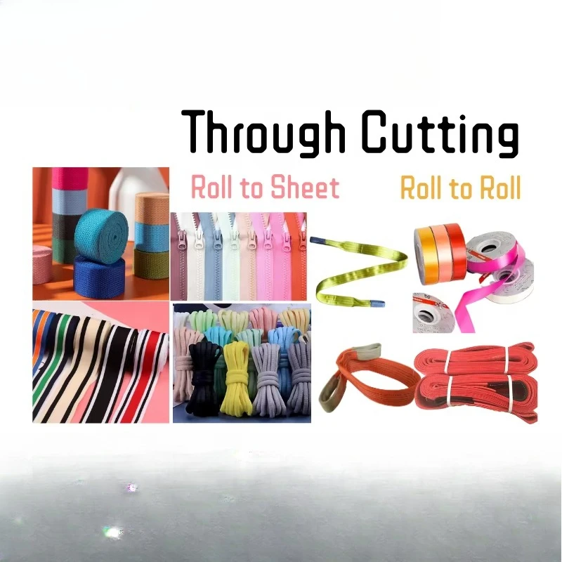 High Quality Hot Sale Cutting Width 165mm Tassel Elastic Rubber Band Cutting Machine