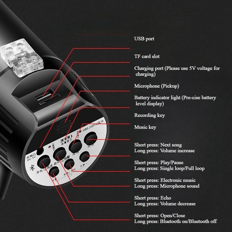 

40 Вт мощный портативный перезаряжаемый литиевый аккумулятор громкоговоритель мегафон продвижение специальный динамик