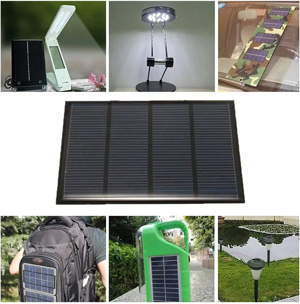 12V 1.5W Mini Solar Panel Standard Epoxy Polycrystalline Silicon DIY Battery Power Charge Module Solar Cell Charging Board