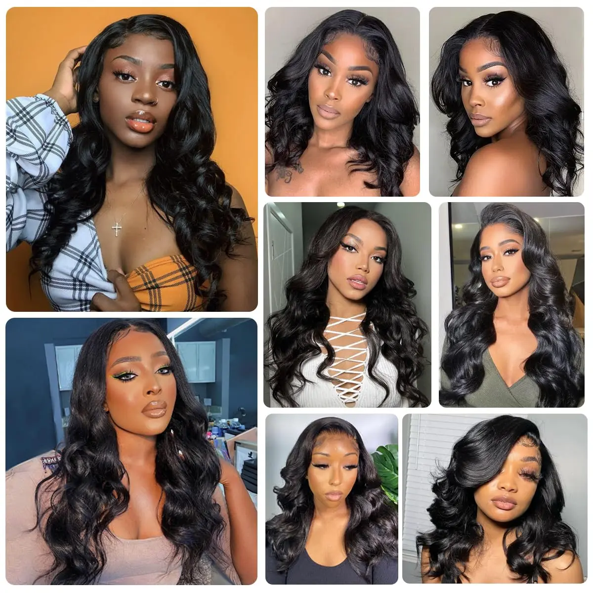 Lace Frontal Closure 13x4 Body Wave Brazilian Human Hair Pre Plucked With Baby Hair Natural Color Remy Hair Extensions For Women