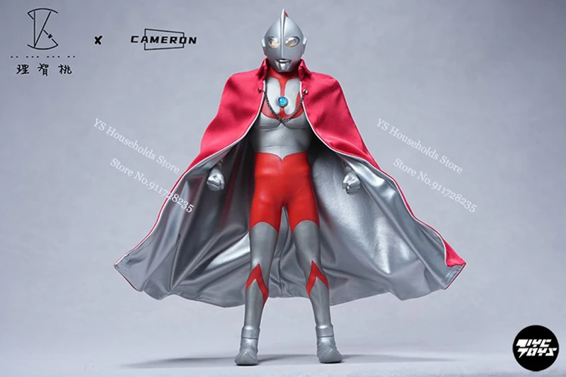 ケリースタジオ カメロン KSC-001 1/6 ウルトラマン アクションフィギュア クラシック ミニ レッド クローク おもちゃ アクセサリー RAH 12インチ ソルジャー デコレーション用