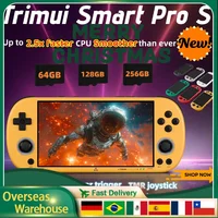 Consola de juegos portátil TRIMUI SMART PRO S, pantalla IPS de 4,96 pulgadas, procesador Allwinner A523, Joystick Hall, reproductor de juegos con iluminación RGB