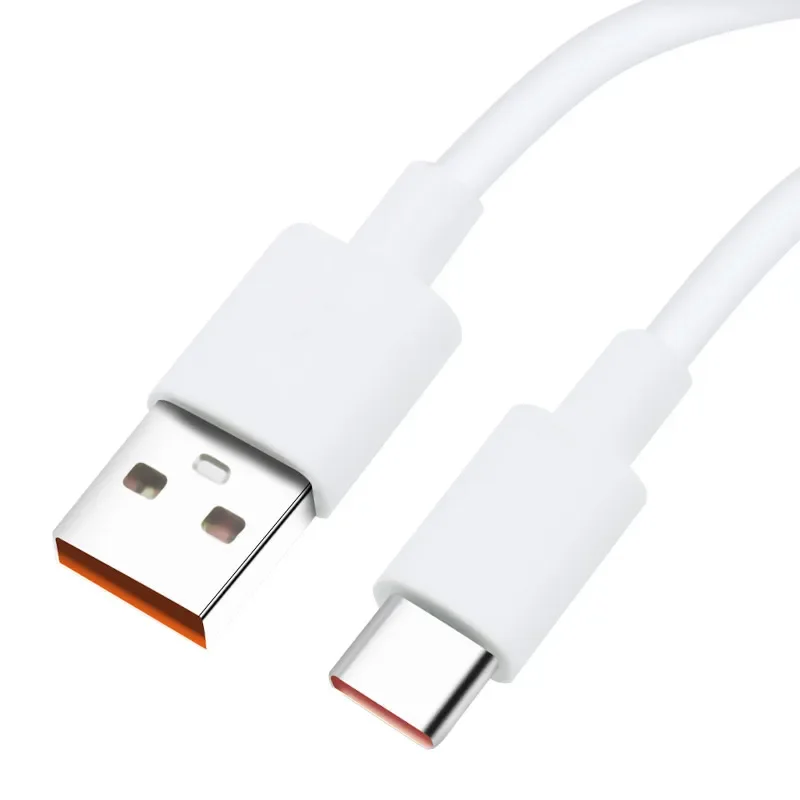 6A 66W USB type C super fast cable for Huawei Mate 40 50 Xiaomi 11 10 pro Oppo R17 fast charging USB C charger cable data cord