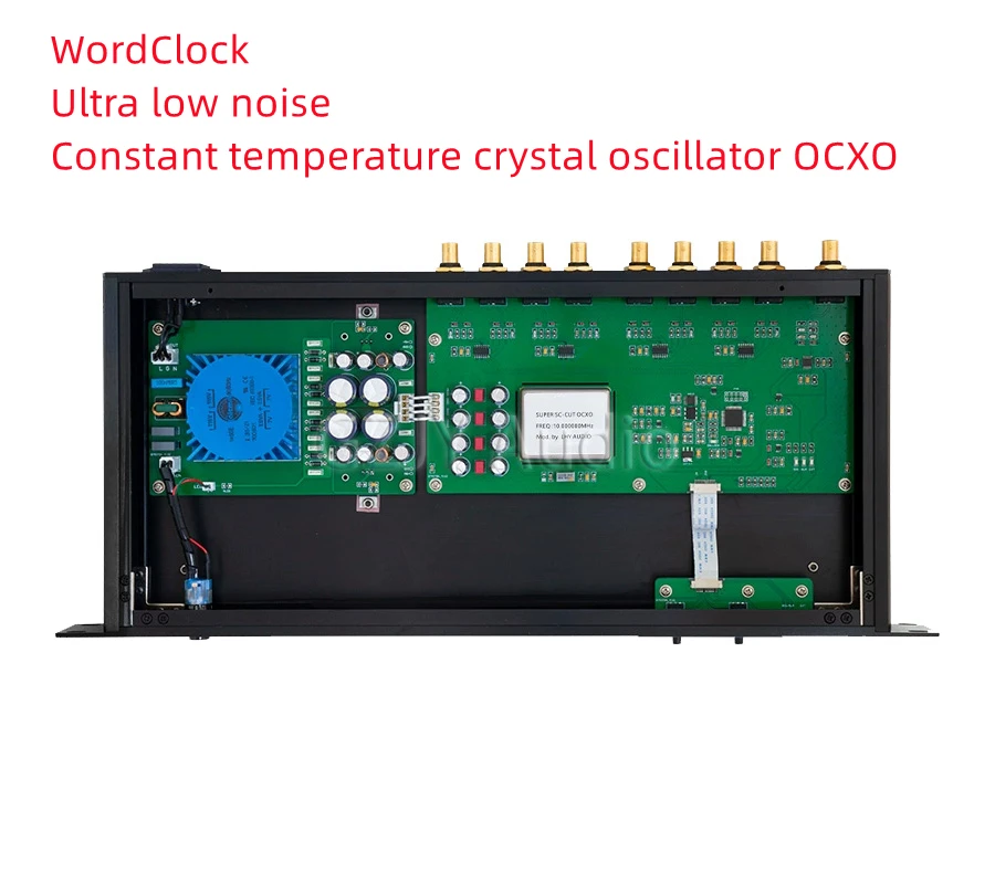 

Excellent WCK Professional Recording Synchronous Word Clock, Ultra-Low Noise Constant Temperature Crystal Oscillator OCXO