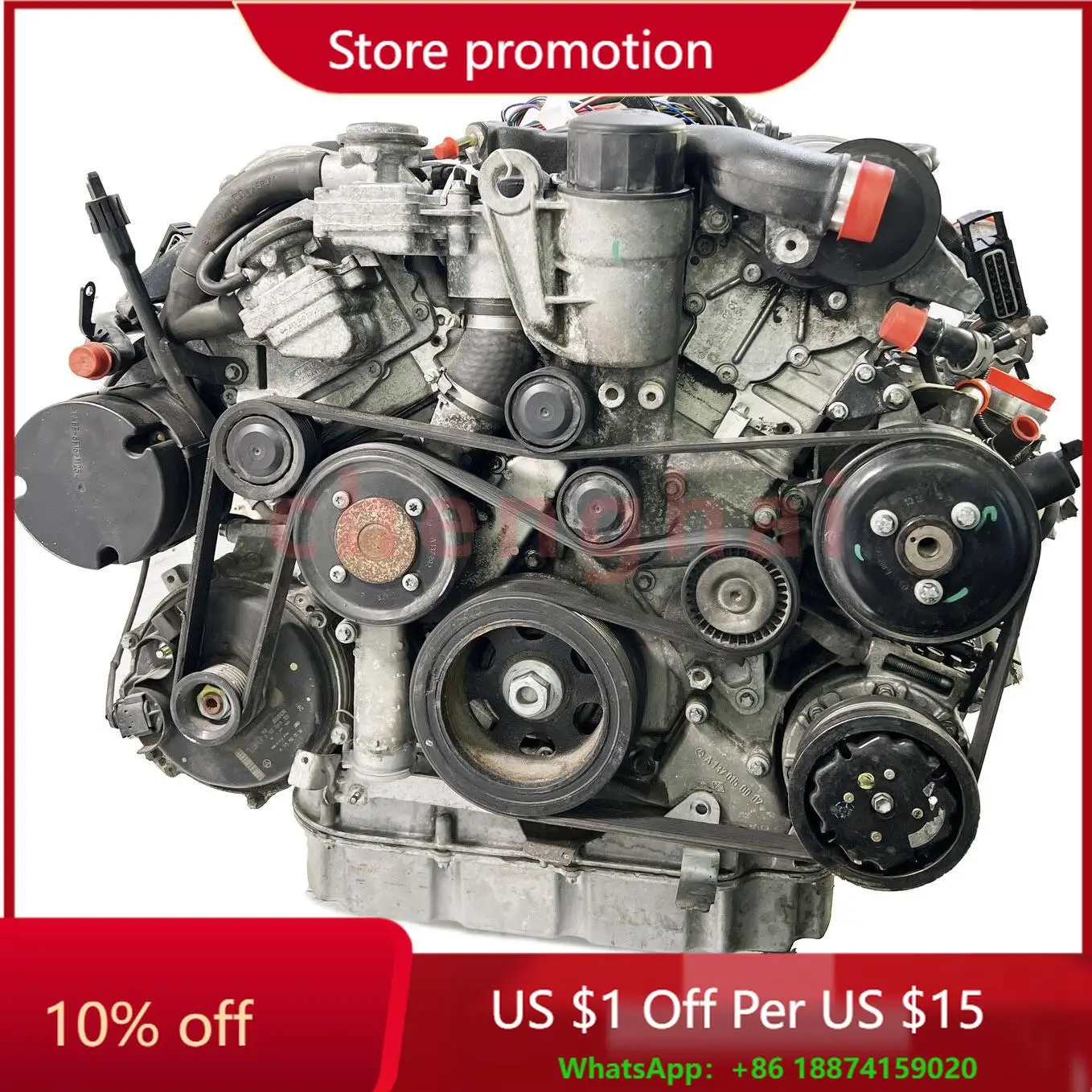 

6.0t M277 980 Engine for Mercedes Benz PullmanS680 S-Class W222 G65 AMG G-wagon G65 M279.980 6.0 Engine