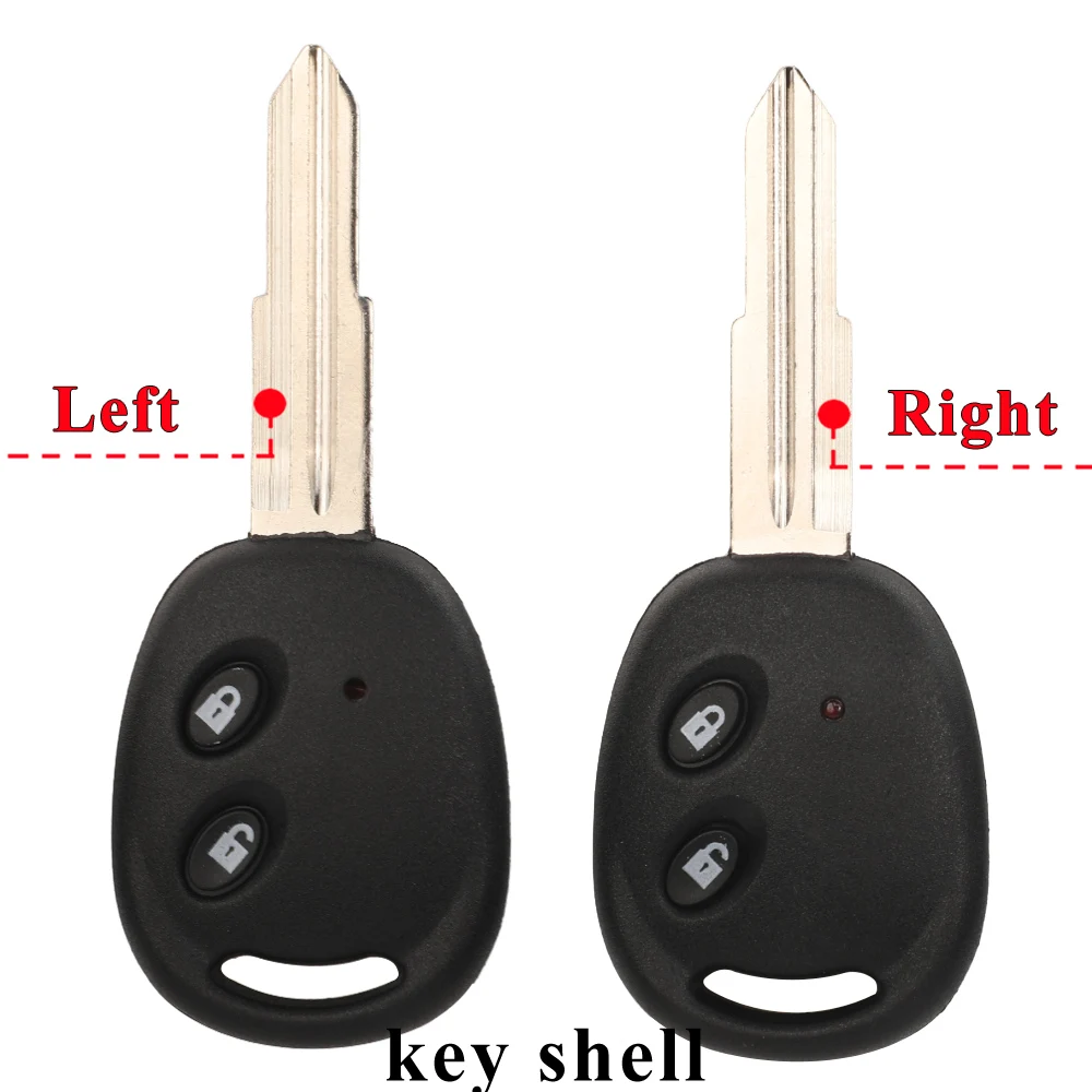 

Jingyuqin дистанционный 2-кнопочный автомобильный ключ, чехол-брелок для Chevrolet Spark Beat Sail Aveo kalos Barina Epica Lova, замена