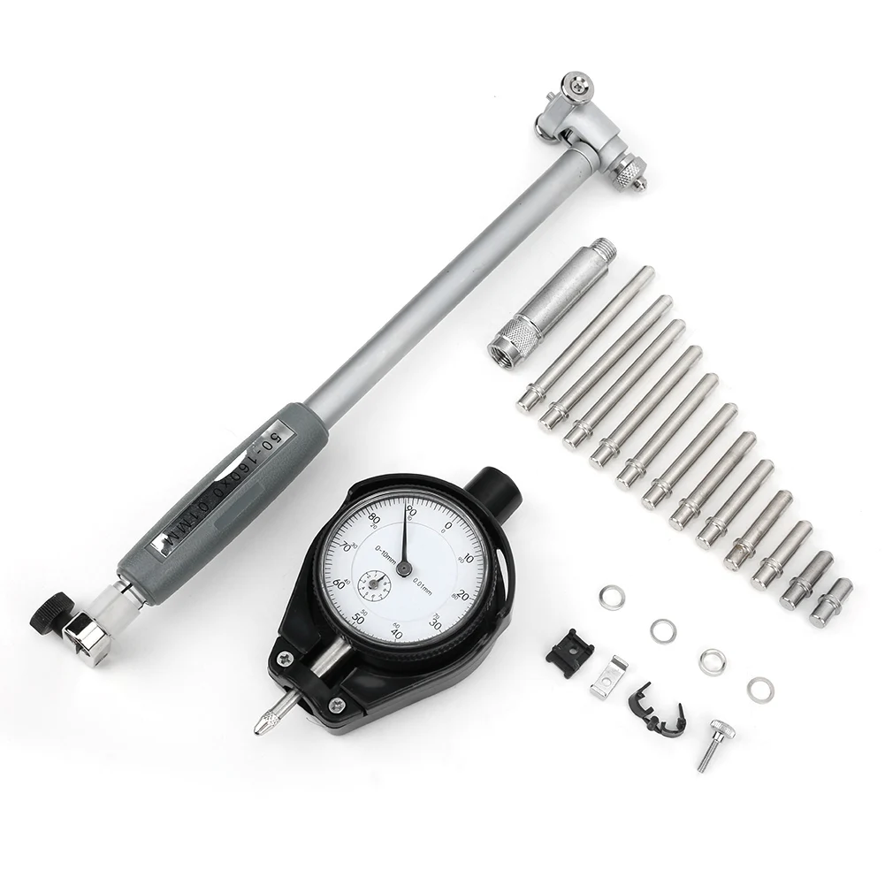 

50mm-160mm Dial Bore Gauge 0.01mm Accuracy Internal Diameter Measuring Tool