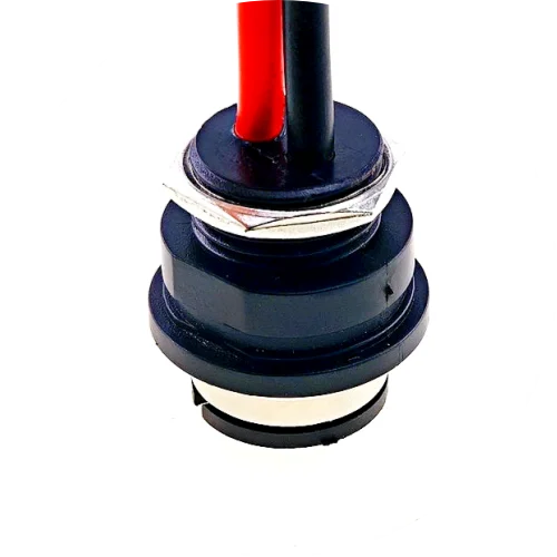 Magnetischer runder Pogo-Pin-Stecker, 10 A, männlich, weiblich, Metall, federbelastet, 1-poliges DC-Ladegerät, 16 AWG-Draht, M12-Gewinde, Gold – Detail 6