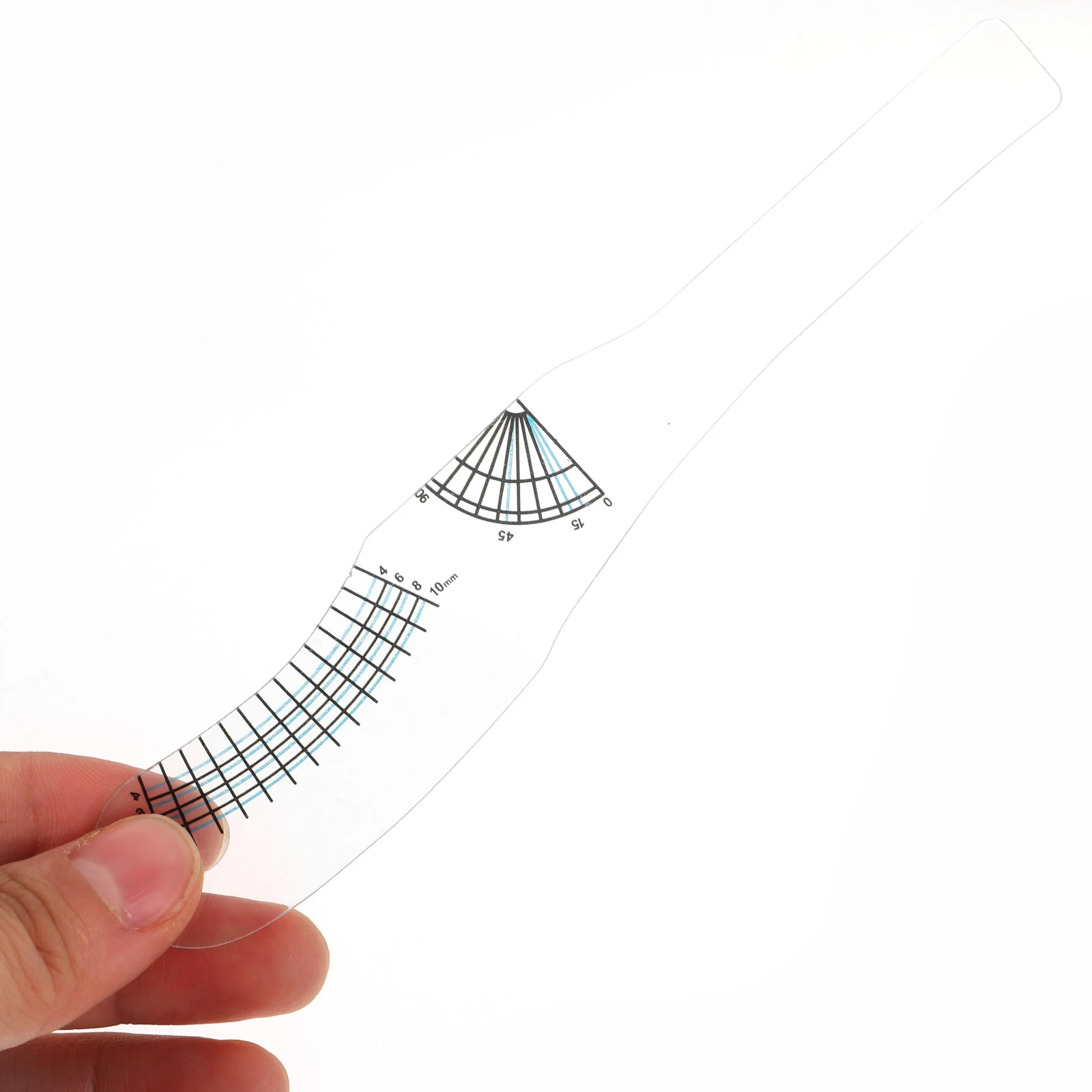 

10Pcs Eyelash Ruler Precise Lash Length Measurement Tool Professional Eyelash Measuring Tool for Lash Extensions Salon Supplies