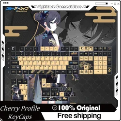 Bluearchive Theme Keycaps 120 Keys Cherry Profile Pbt Thermal Sublimation Mechanical Keyboard Cartoon Anime Game Gift Keycaps