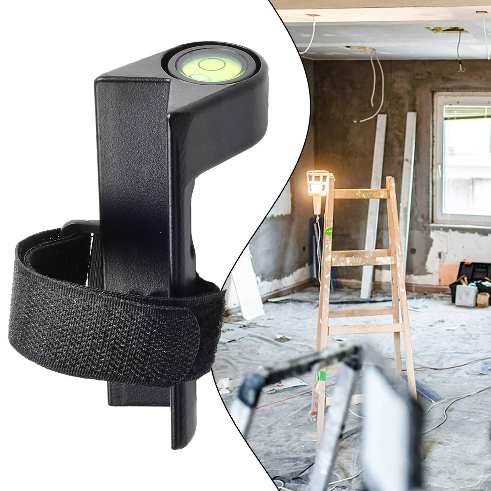Imagem -03 - Nível Vertical Portátil Ângulo Reto Centralização Pólo Nivelador Bolha Auto-adesivo para Construção Pesquisa Ferramenta de Construção pc