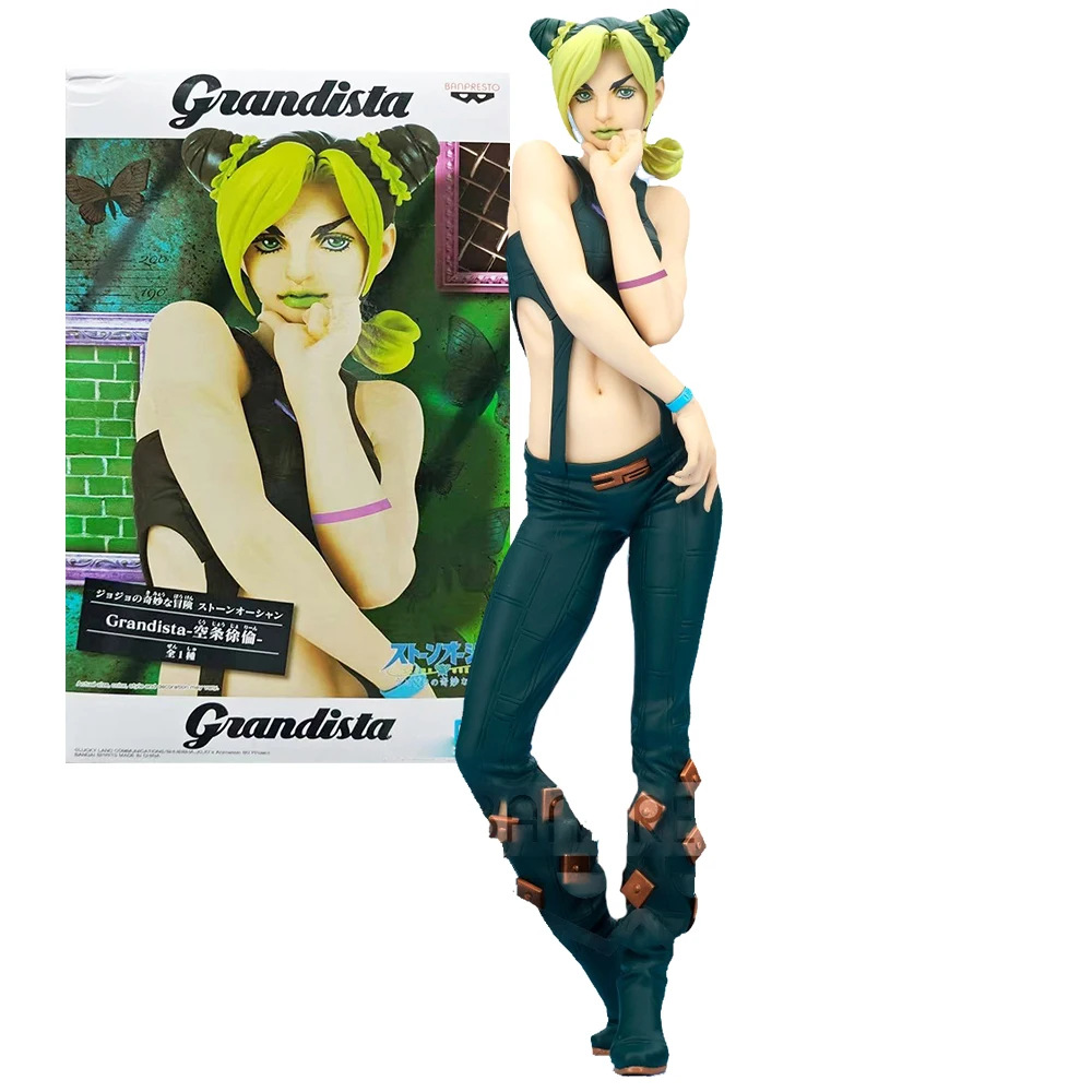 Jolyne Kujo – figurine de dessin animé JoJo's Bizarre Adventure Stone Ocean, modèle de jouets, cadeaux de Collection, ornements, œuvre d'art en PVC, 16CM