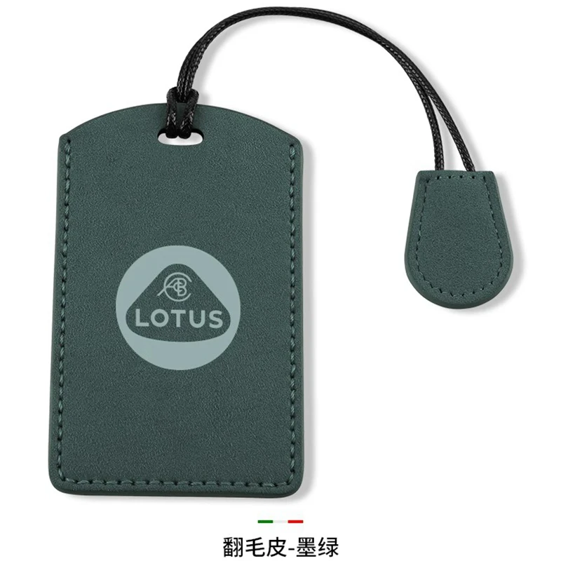 Suede Smart Key Case Capa, Keyless Entry, remoto, Lotus 2023