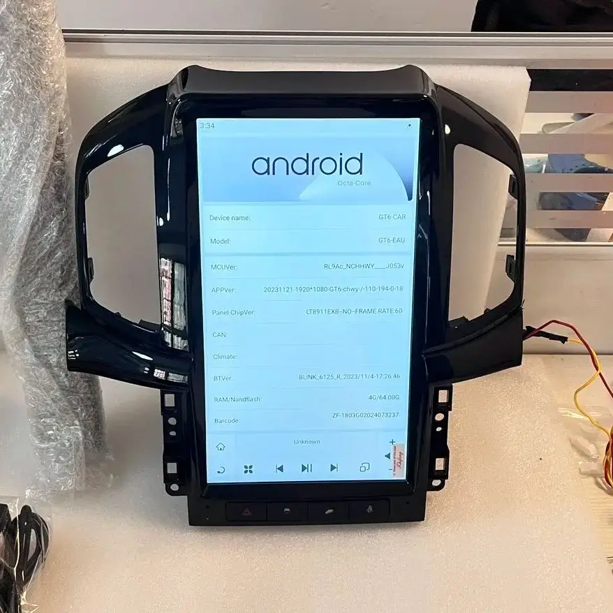 

13.6inch 1920*1080 4K Screen Car Radio For Chevrolet Captiva 2013 2008 - 2017 GPS Carplay Android 11 Car Multimedia Video Player