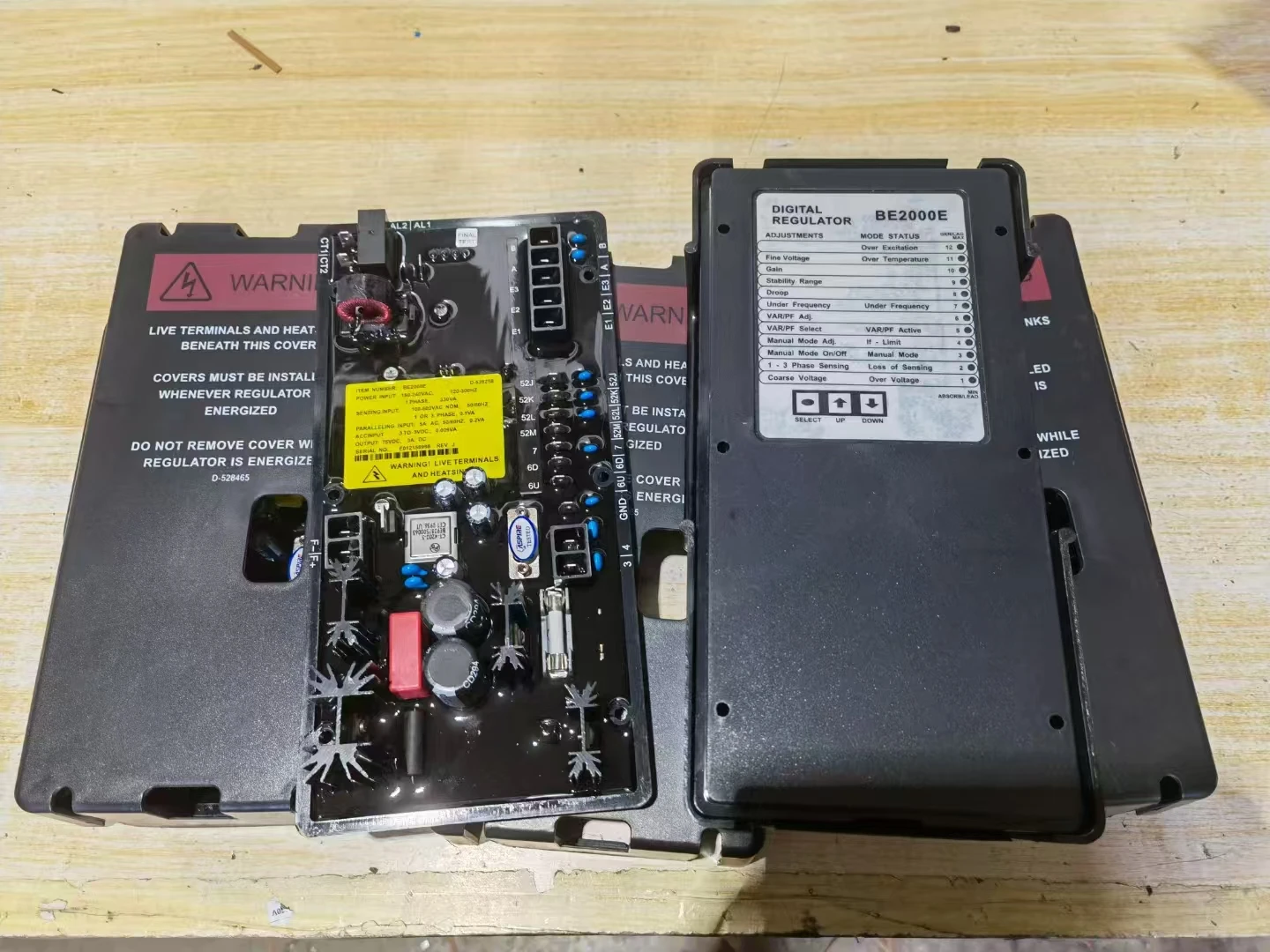 DVR2000E AVR Automatic Voltage Regulator for Marathon Generator, Electric Voltage Stabilizer Control Module DVR 2000E OEM Replac