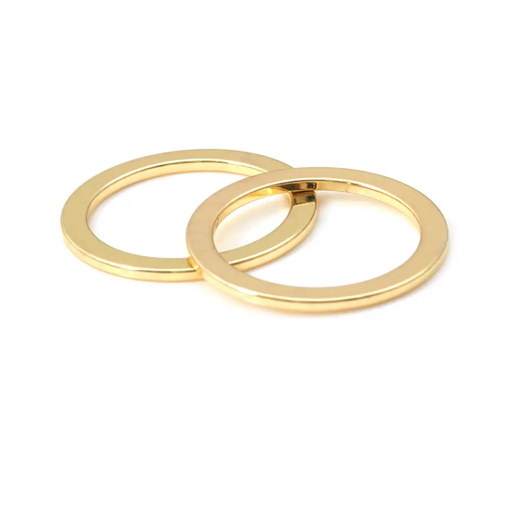 20PCS 18K Gold Color Brass Jump Rings Closed Rings High Quality Diy Jewelry Making Supplies Necklace Earrings Accessories