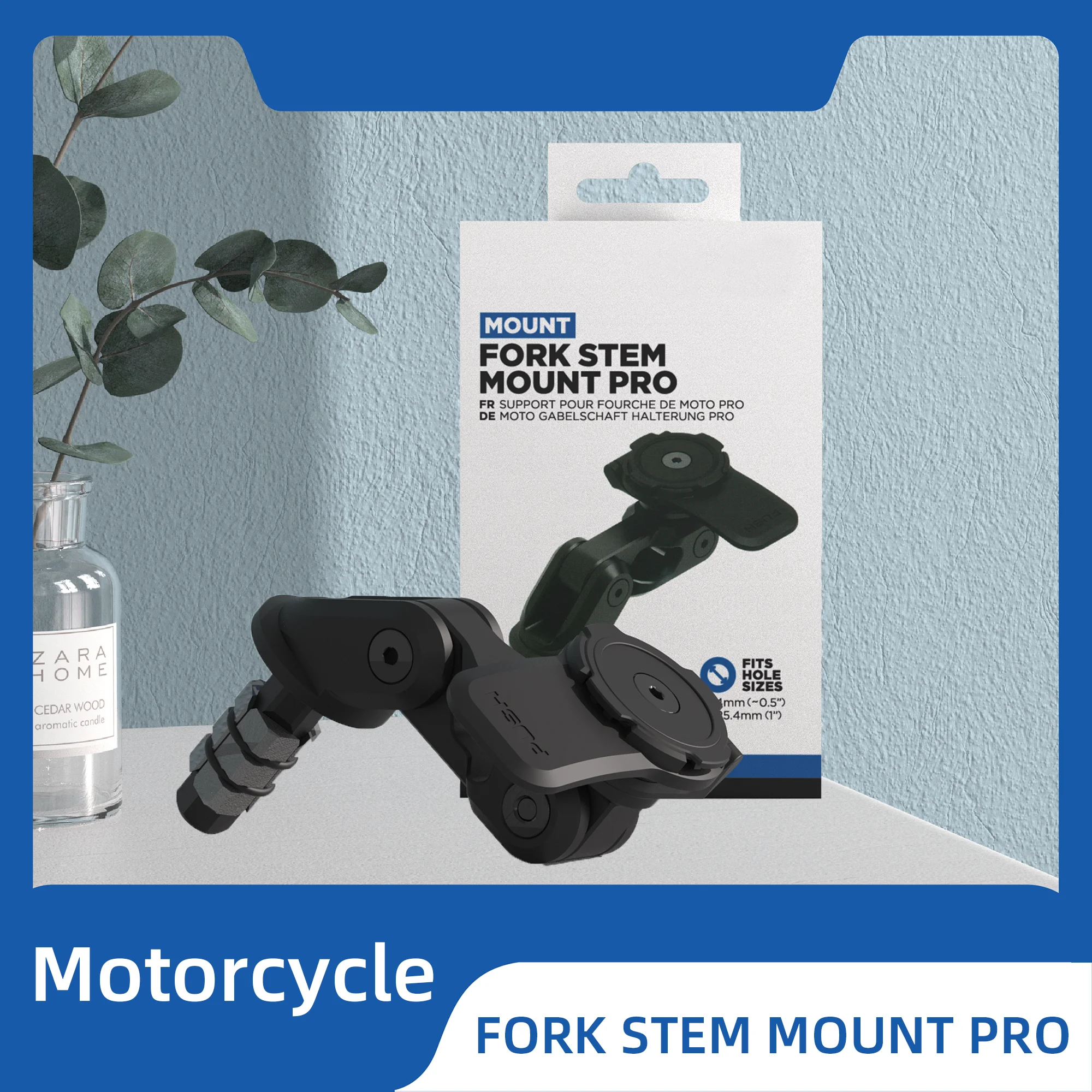 

ORIGINAL Motorcycle Phone Mount Frok Stem PRO Mount Cell Phone Holder