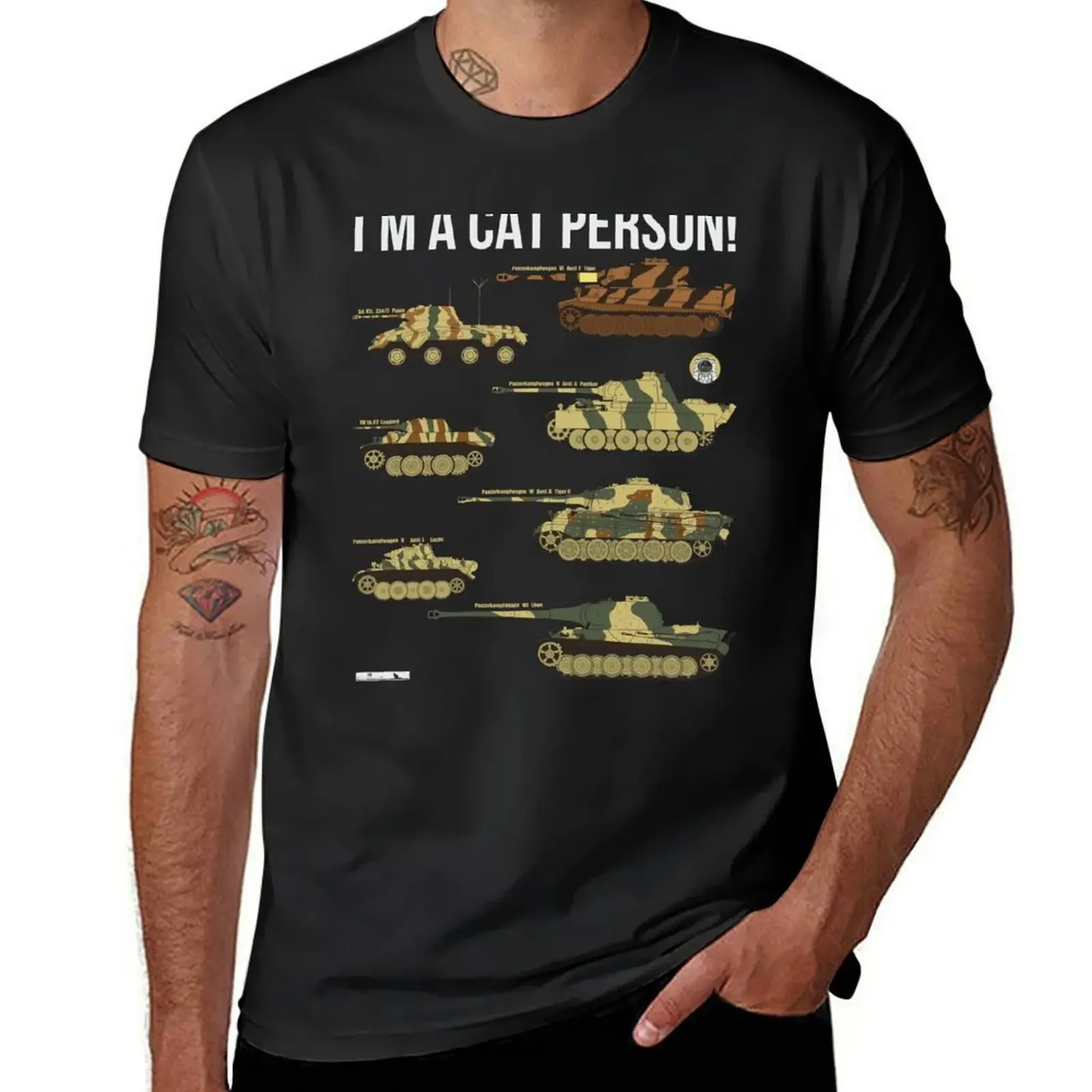 

im a cat person! T-Shirt vintage new gifts and t-shirts topping kawaii clothes fitted t shirts for men