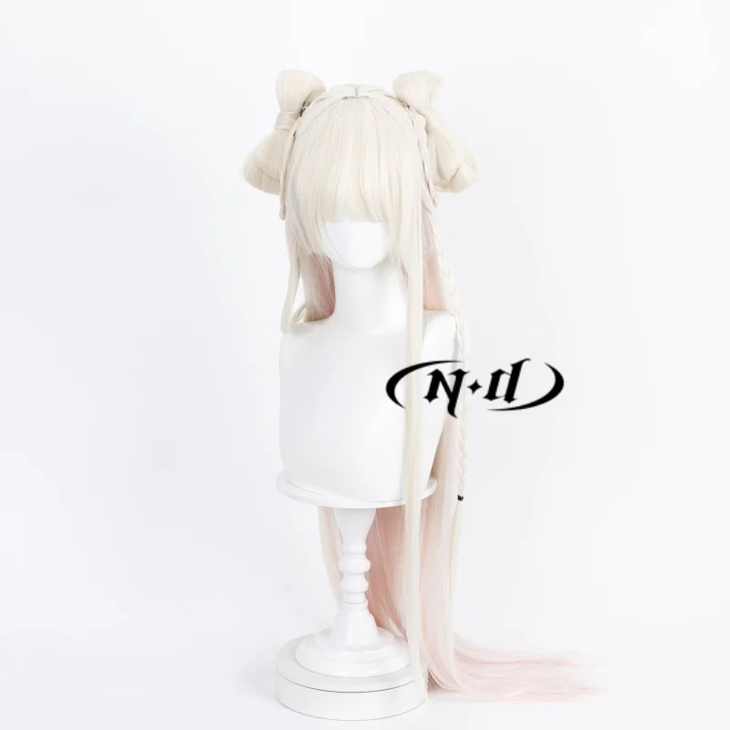 ND 시 코스프레 가발, 킹스의 명예 발렌타인 데이 코스프레 헤어 가발 (코믹콘 코스터 의상 테마 파티용, 내열성)