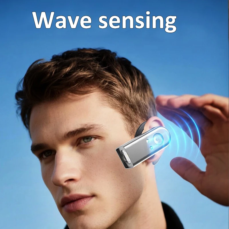 Ear-mounted Smart Motion Sensor Headlamp Super Bright Type-C USB Rechargeable Headlight Portable Night Fishing Head Lamp