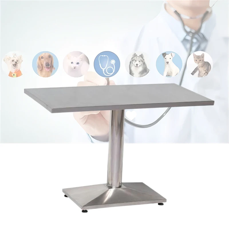 

Stainless Steel Animal Examination Table Operating Veterinary Medical Exam Table With Wheels For Pet Hospital Clinic