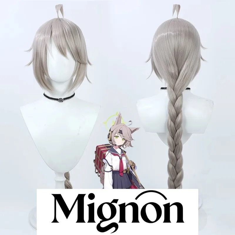 

Blue Archive Fox Squad Oto Aoi cosplay wig sailor uniform Halloween gift