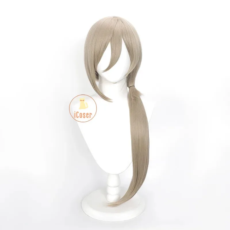Anime My Happy Marriage Kiyoka Kudou Cosplay Wig Light Blond Long Hair Purple Hair Rope Miyo Saimori Halloween Party Women Men
