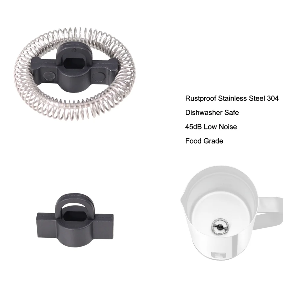 EMECE-صانع رغوة الحليب الكهربائية وسخان استبدال رغوة الحليب الكهربائية لـ Secura MMF-015، MMF-003 #5