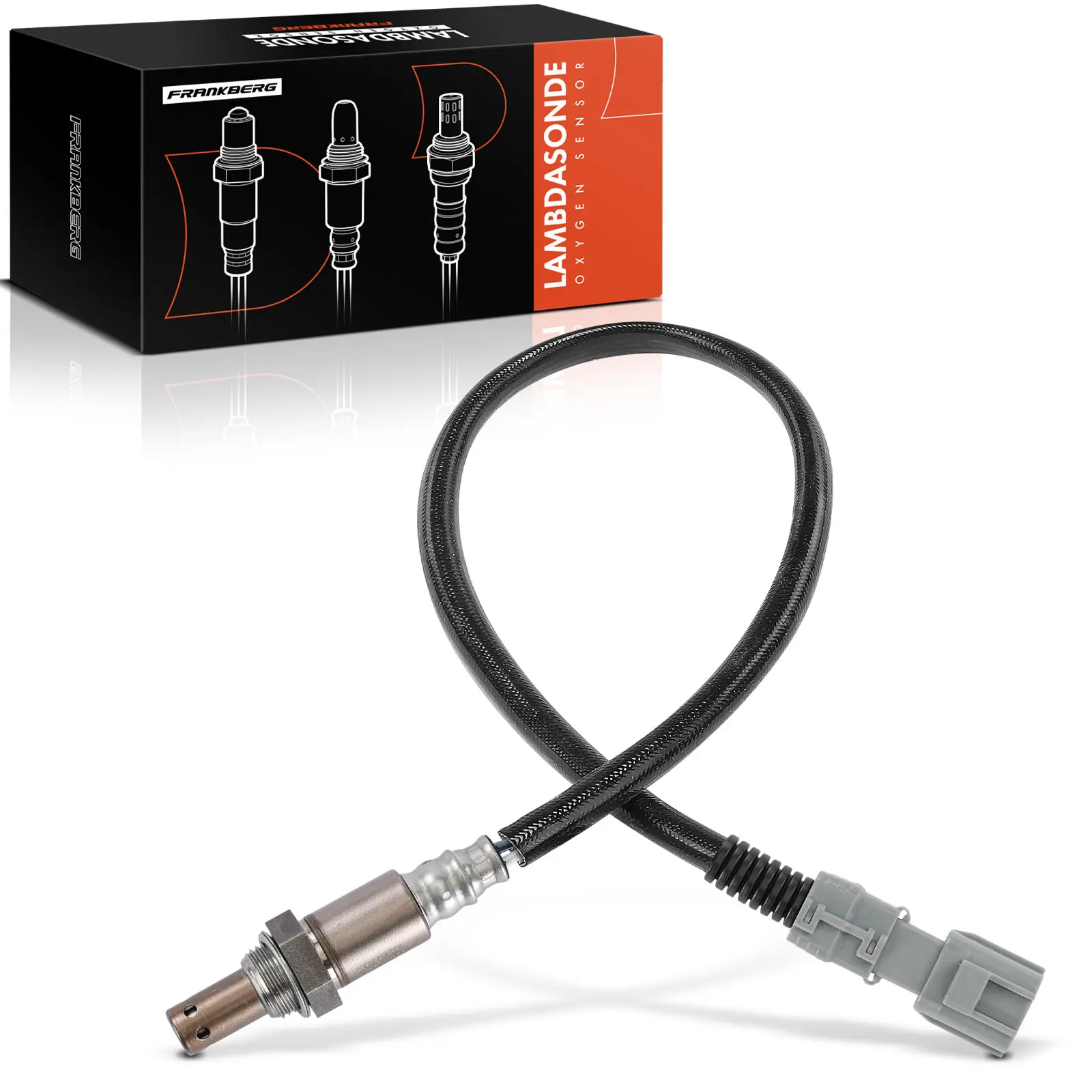 Frankberg 1x Lambdasonde Regelsonde Vor Katalysator für Toyota Auris E15 E18 Avensis T25 T27 Verso R2 DOX-0265 8946712020