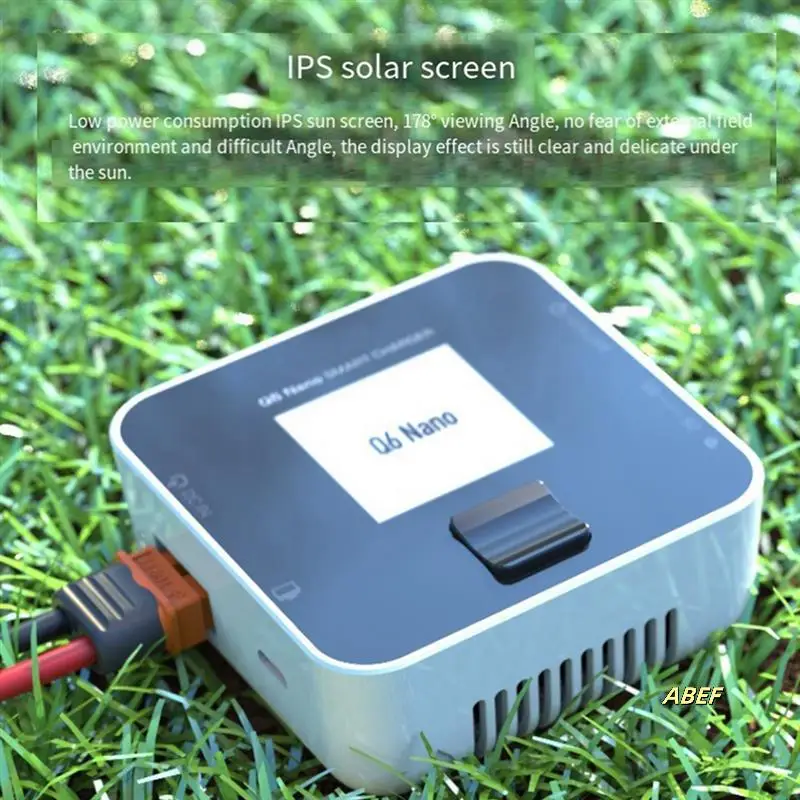 شاحن ذكي IPS LCD معزز Q6 Nano Battgo 200W 8A لبطاريات ليثيوم متعددة