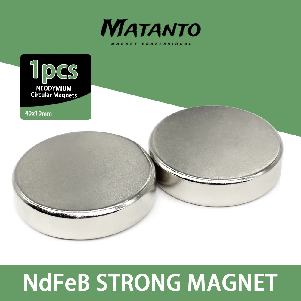 

1/3/5PCS 40*10 mm N35 Big Round Magnets 40mmx10mm Neodymium Magnet Dia 40x10mm Permanent NdFeB Strong Powerful Magnetic