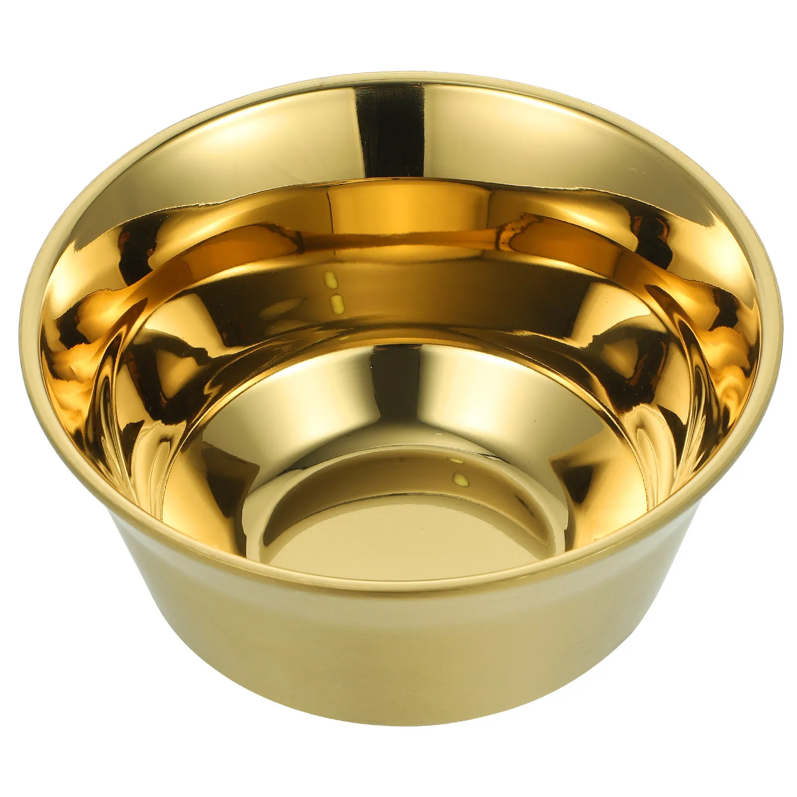 Tazón de Acero Inoxidable Multiusos para Cocinar, Mezclar, Preparar Ensaladas y Frutas, Tazón de Cocina Ligero y Portátil, Tazones para Arroz