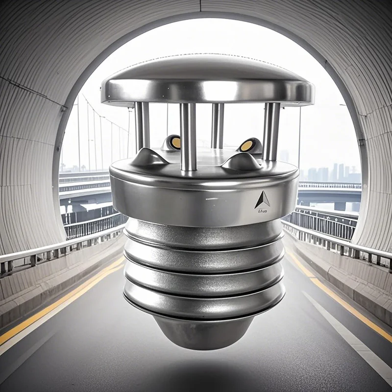 

Multi-parameter Ultrasonic Weather Station Rainfall Meter 0-200mm/h Speed Measuring Instrument For Bridge Tunnel