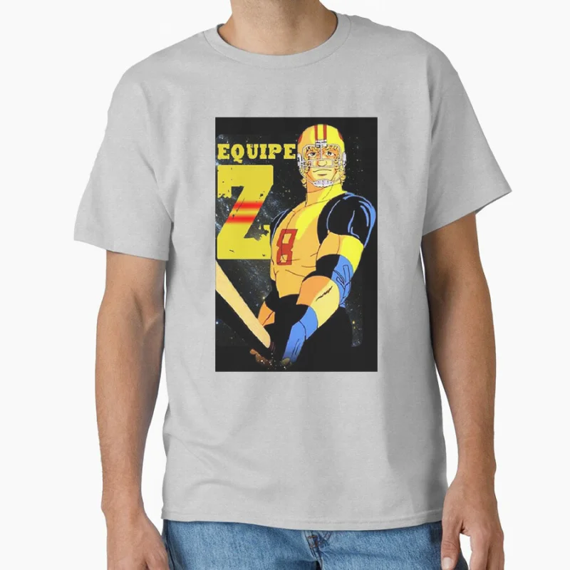 EQUIPE Z Rugball Cobra The Space Adventure Psychogun Kobura Adventure manga 80s retro animeT Shirt for men large size tops S-6XL
