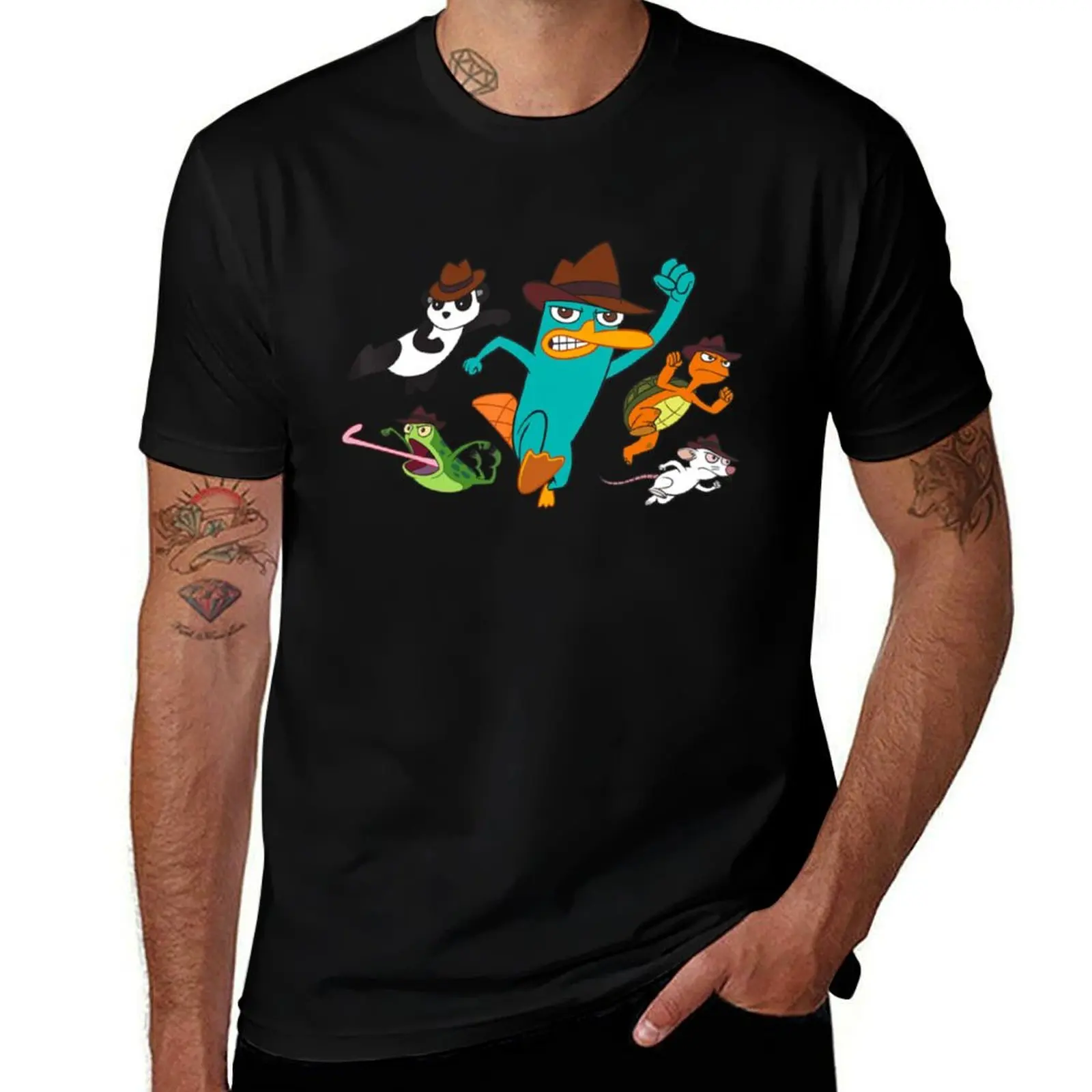 

Phineas T-Shirt t shirts for man graphic vintage cotton t shirt pack