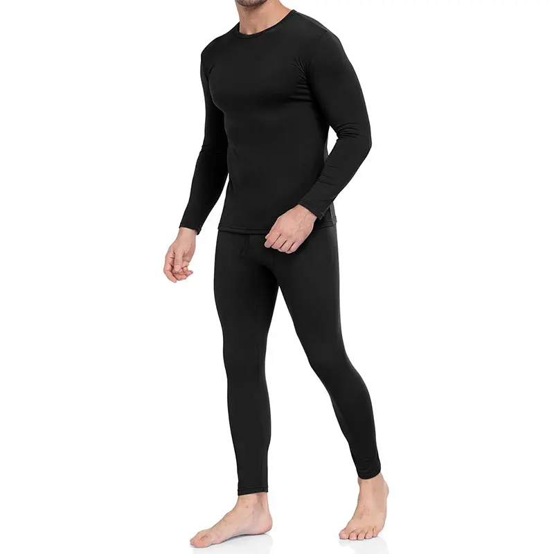 

Thermal Underwear for Men Long Johns with Fleece Lined Base Layer Men Cold Weather Top Bottom