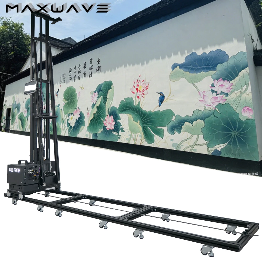 

Прямая струйная печать Настенные принтеры Художники Машины для рисования Лазерные УФ-чернила Красочные вертикальные 3D 5D настенные художественные украшения для дома и улицы