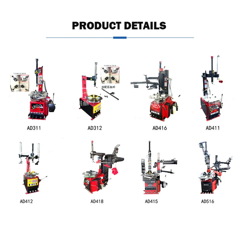 

Automatic 220V Pneumatic Truck Tyre Changer Manual Tire Changer Balancer Combo